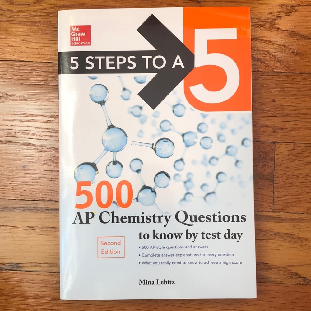 5 Steps To A 5 AP Chemistry review book